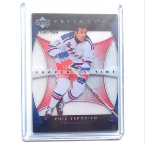 Phil Esposito Trilo3y Hockey Card #166 Limited 160/599 New York Rangers
